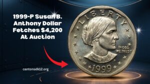 Thrift Store Treasure:-Rare 1999-P Susan B. Anthony Dollar Fetches $4,200 At Auction