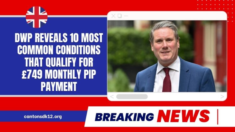 DWP Reveals 10 Most Common Conditions That Qualify For £749 Monthly PIP Payment