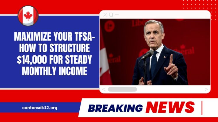 Maximize Your TFSA- How To Structure $14,000 For Steady Monthly Income