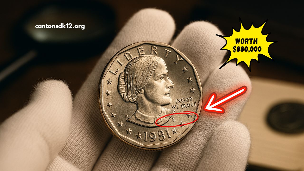 Rare $880,000 Susan B. Anthony Dollar - How To Spot The 1981 Coin Still In Circulation